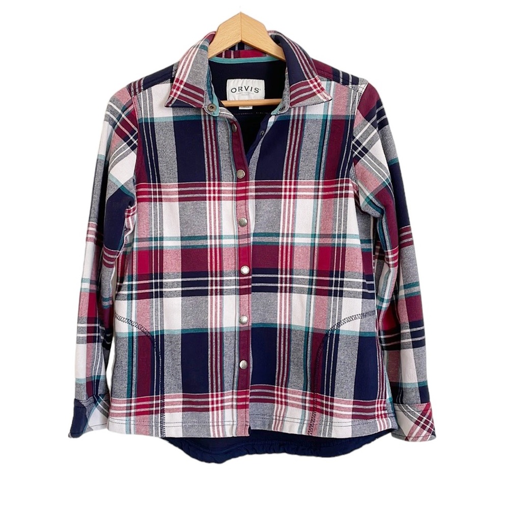 Orvis Plaid Jacket - Red, Blue, White